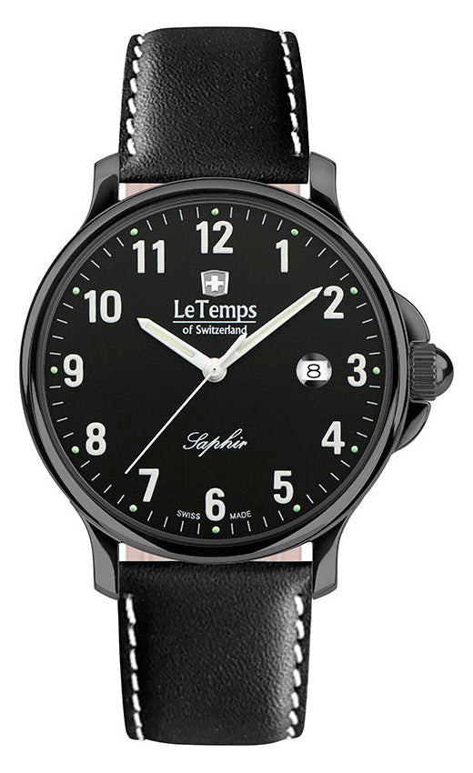 LeTemps ZAFIRA GENT 41 SAPHIR QUARZ WATCH 50M