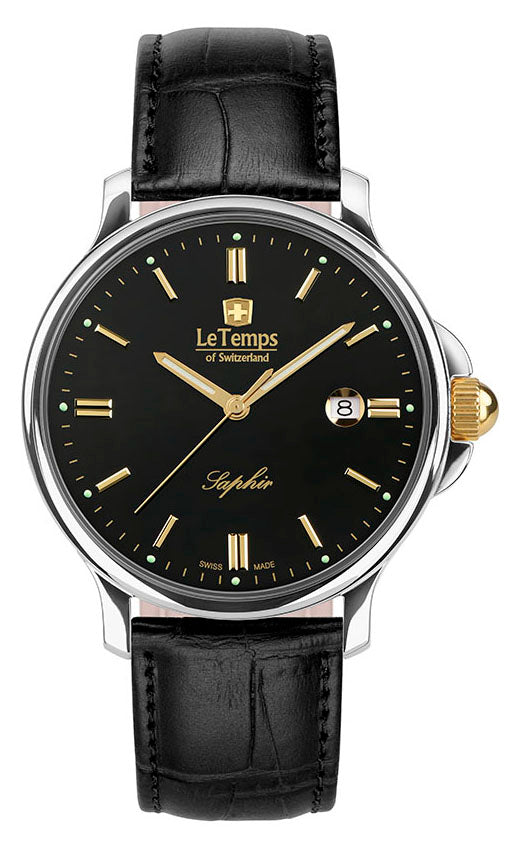 LeTemps ZAFIRA GENT 41 SAPHIR QUARZ WATCH 50M