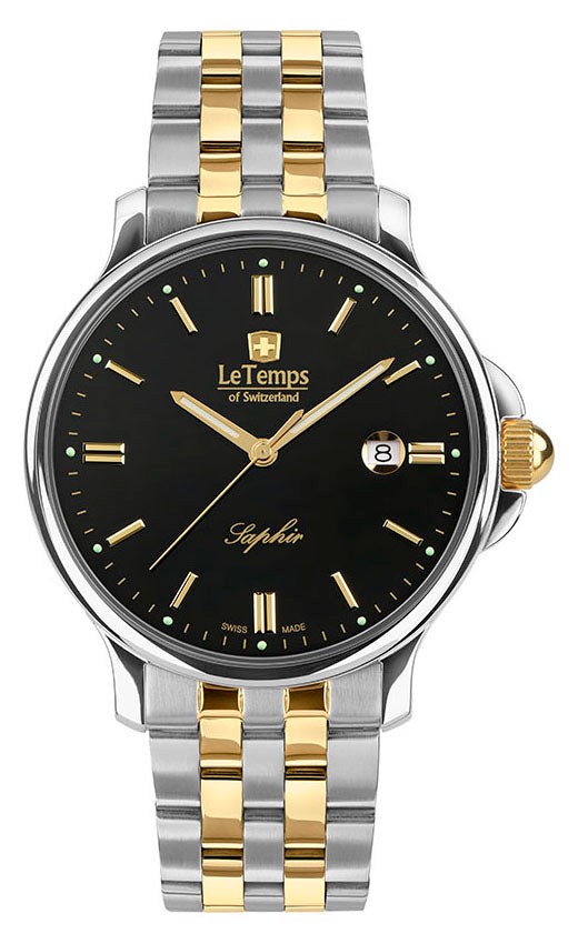 LeTemps ZAFIRA GENT 41 SAPHIR QUARZ WATCH 50M