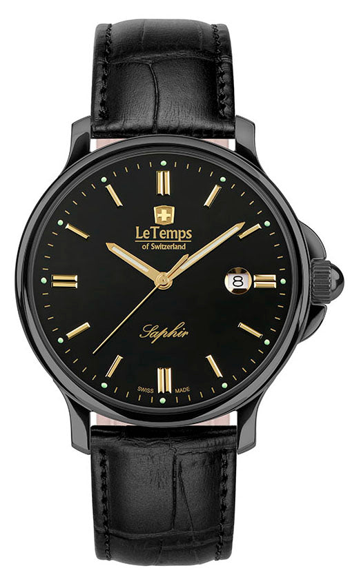 LeTemps ZAFIRA GENT 41 SAPHIR QUARZ WATCH 50M