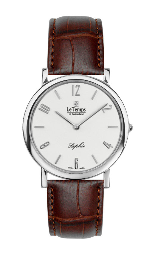 LeTemps ZAFIRA SLIM SAPHIR QUARZ WATCH 30M