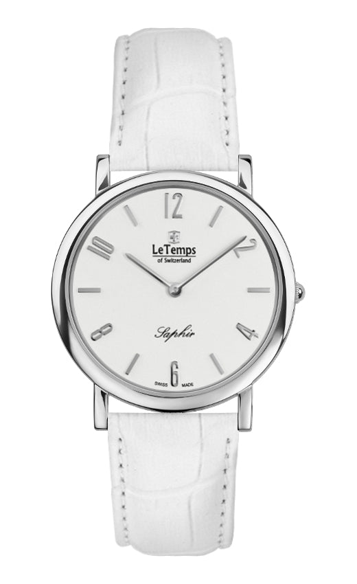 LeTemps ZAFIRA SLIM SAPHIR QUARZ WATCH 30M