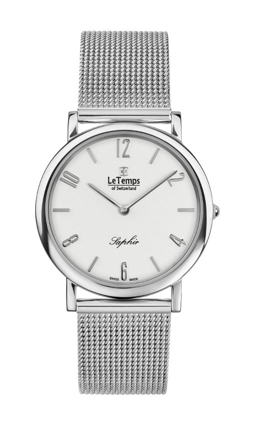 LeTemps ZAFIRA SLIM SAPHIR QUARZ WATCH 30M