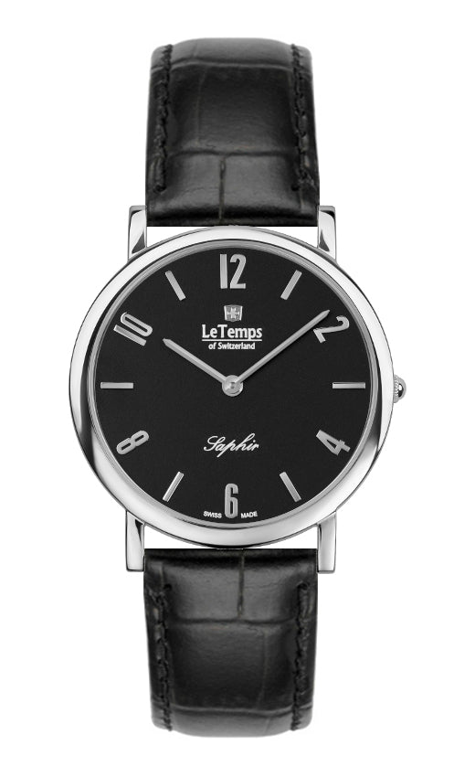 LeTemps ZAFIRA SLIM SAPHIR QUARZ WATCH 30M