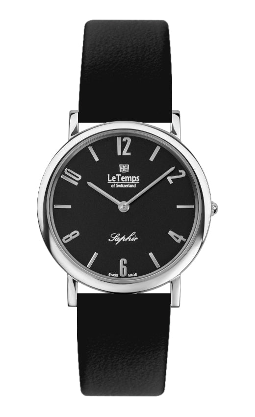 LeTemps ZAFIRA SLIM SAPHIR QUARZ WATCH 30M