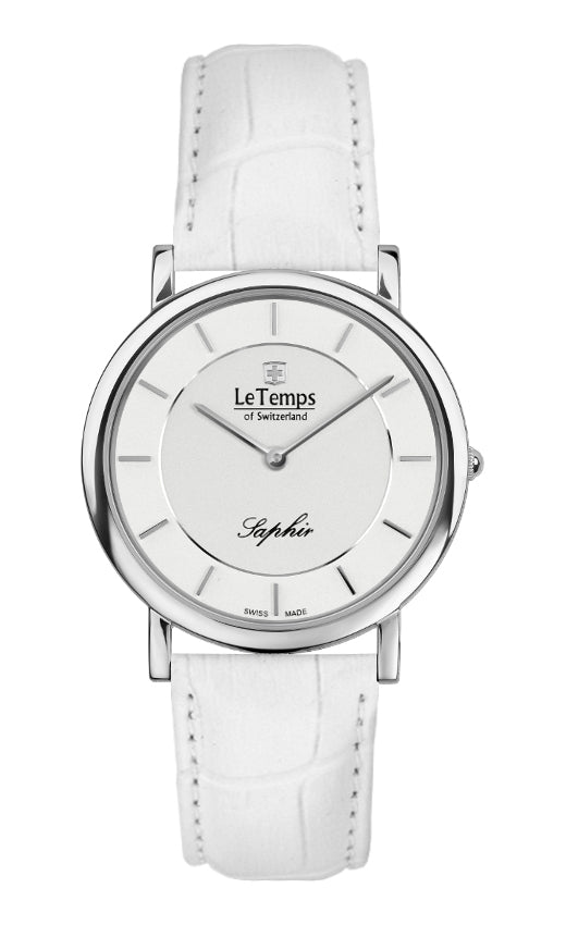 LeTemps ZAFIRA SLIM SAPHIR QUARZ WATCH 30M
