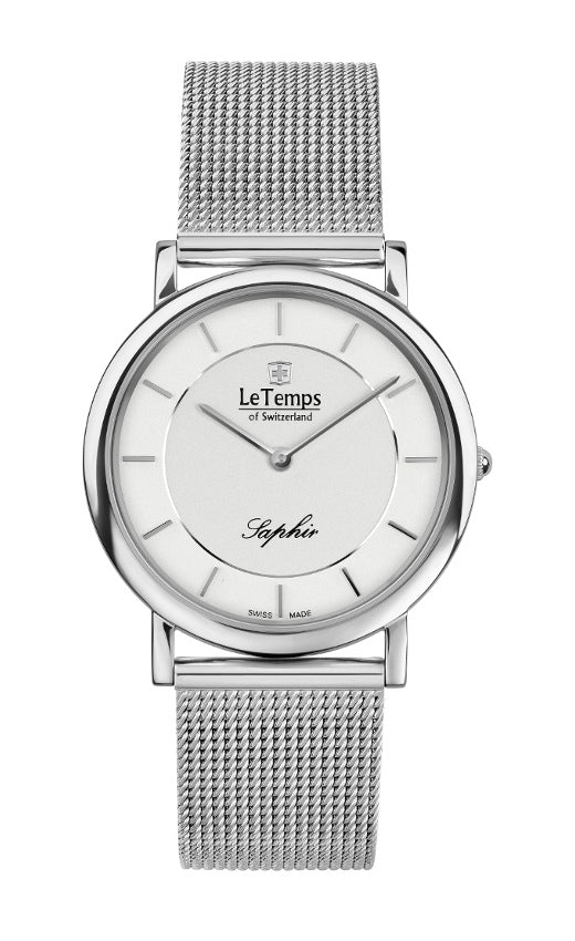 LeTemps ZAFIRA SLIM SAPHIR QUARZ WATCH 30M