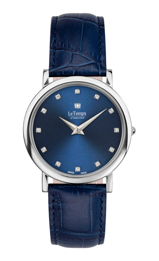 LeTemps ZAFIRA SLIM SAPHIR QUARZ WATCH 30M