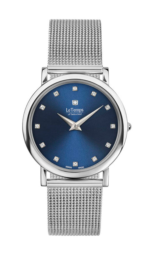 LeTemps ZAFIRA SLIM SAPHIR QUARZ WATCH 30M