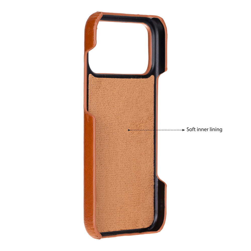 iPhone 17 Pro Max (6.9") Ultimate-Jacket Echtleder Dünne Hülle