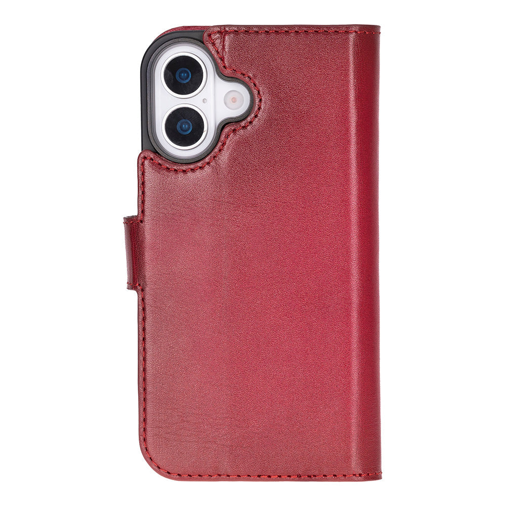 iPhone 17  Magicportemonnaie Echtleder Geldbörsenhülle