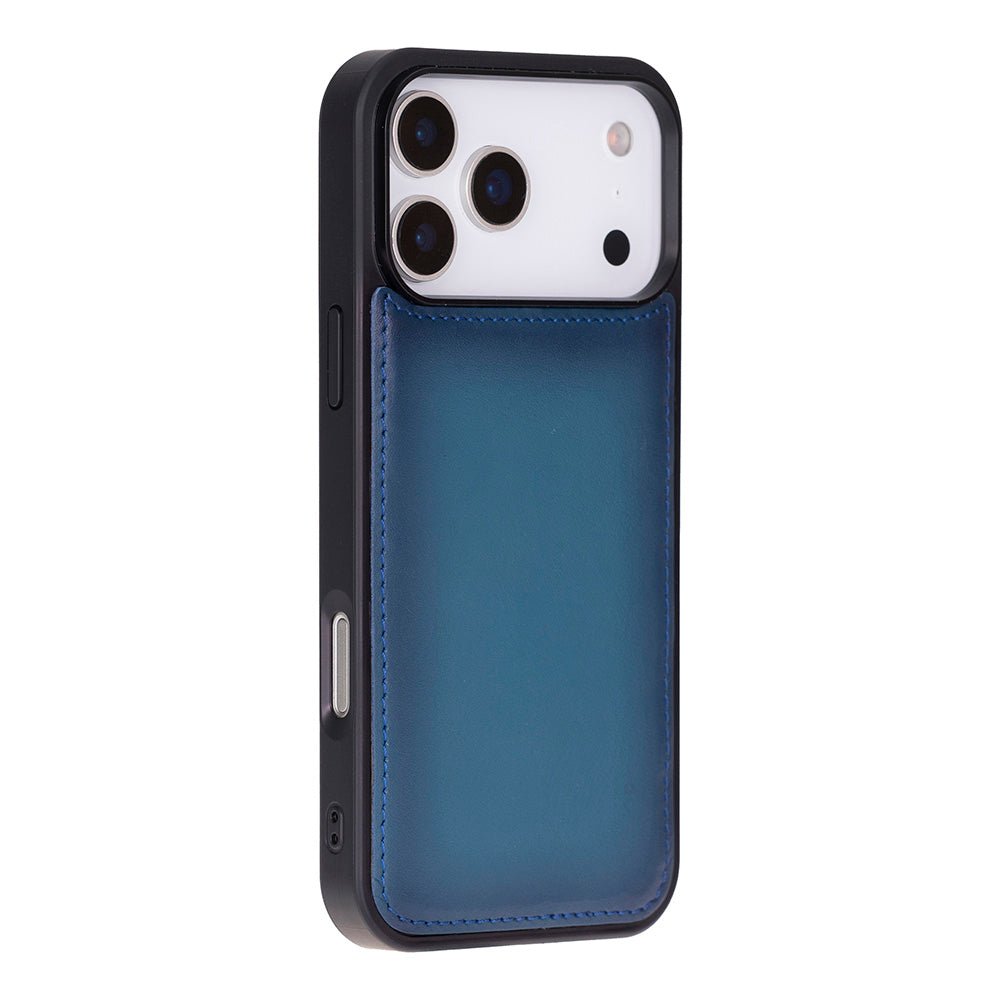 iPhone 17 Pro Max (6.9") Magicportemonnaie Echtleder Geldbörsenhülle