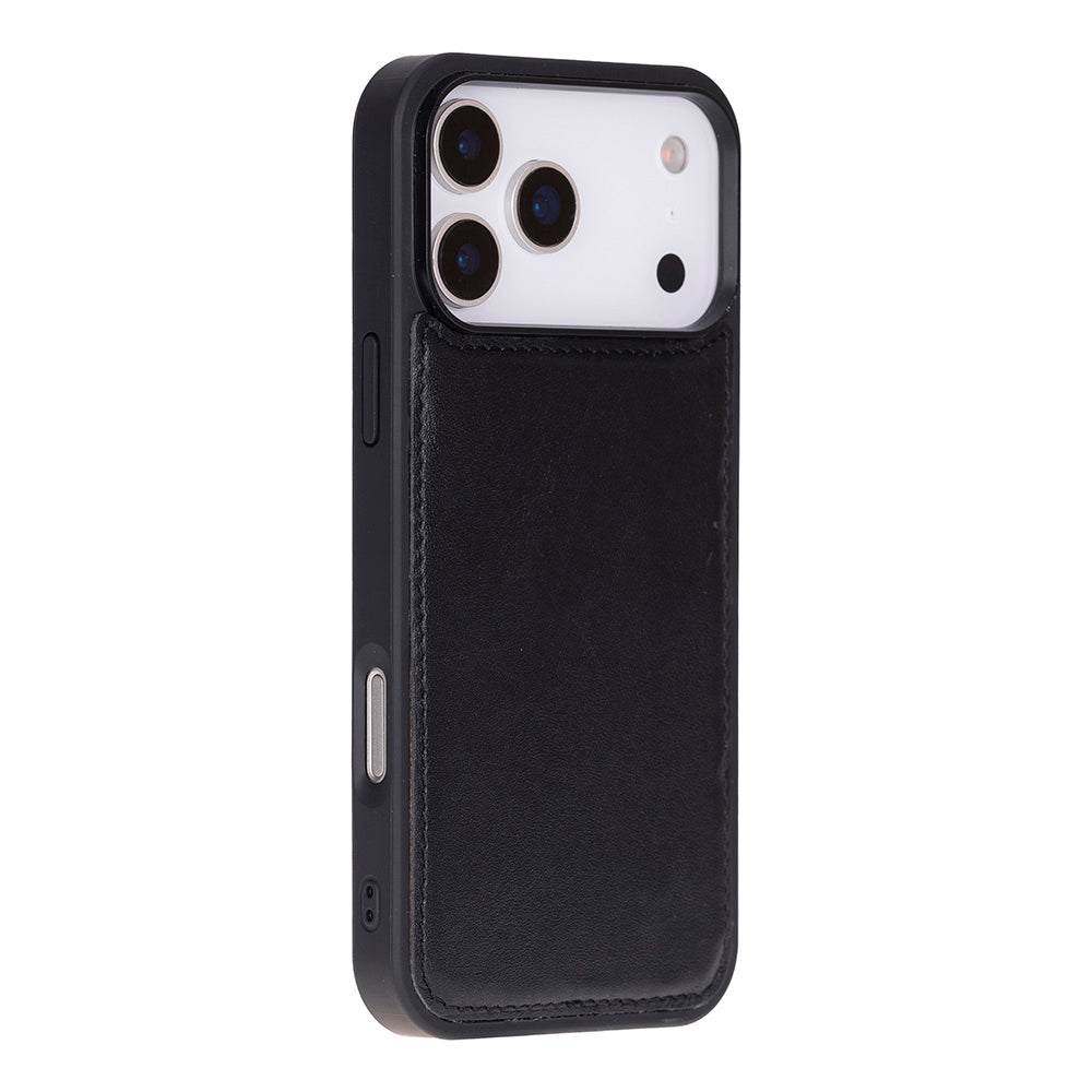iPhone 17 Pro Max (6.9") Magicportemonnaie Echtleder Geldbörsenhülle