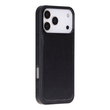 iPhone 17 Pro Max (6.9") Magicportemonnaie Echtleder Geldbörsenhülle