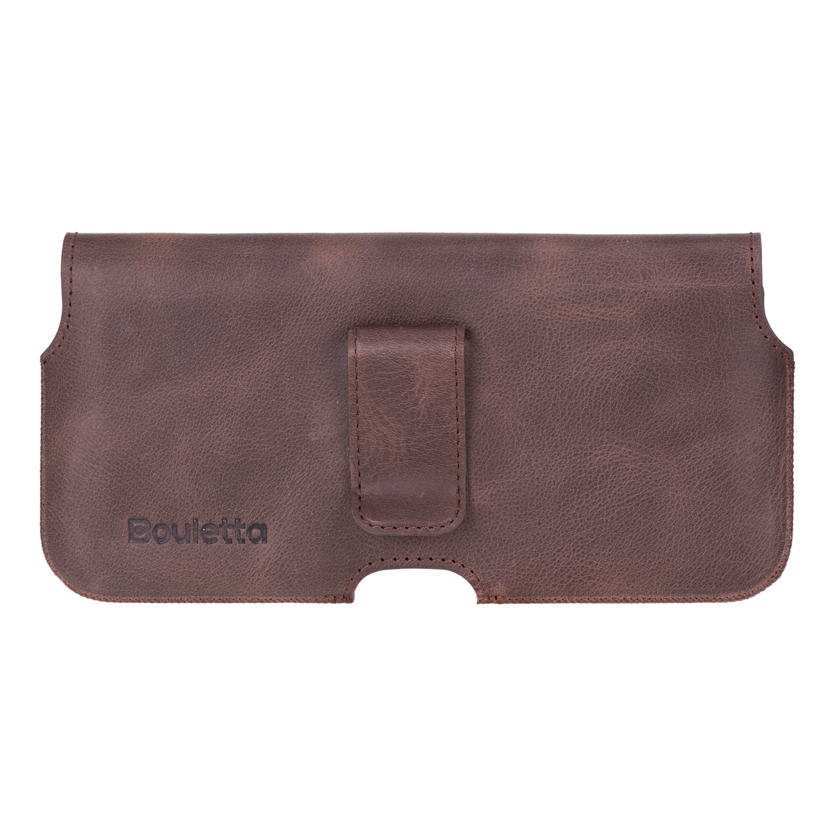 Aslant Belt iPhone 16 Pro Max Leather Case - Phonebazaar