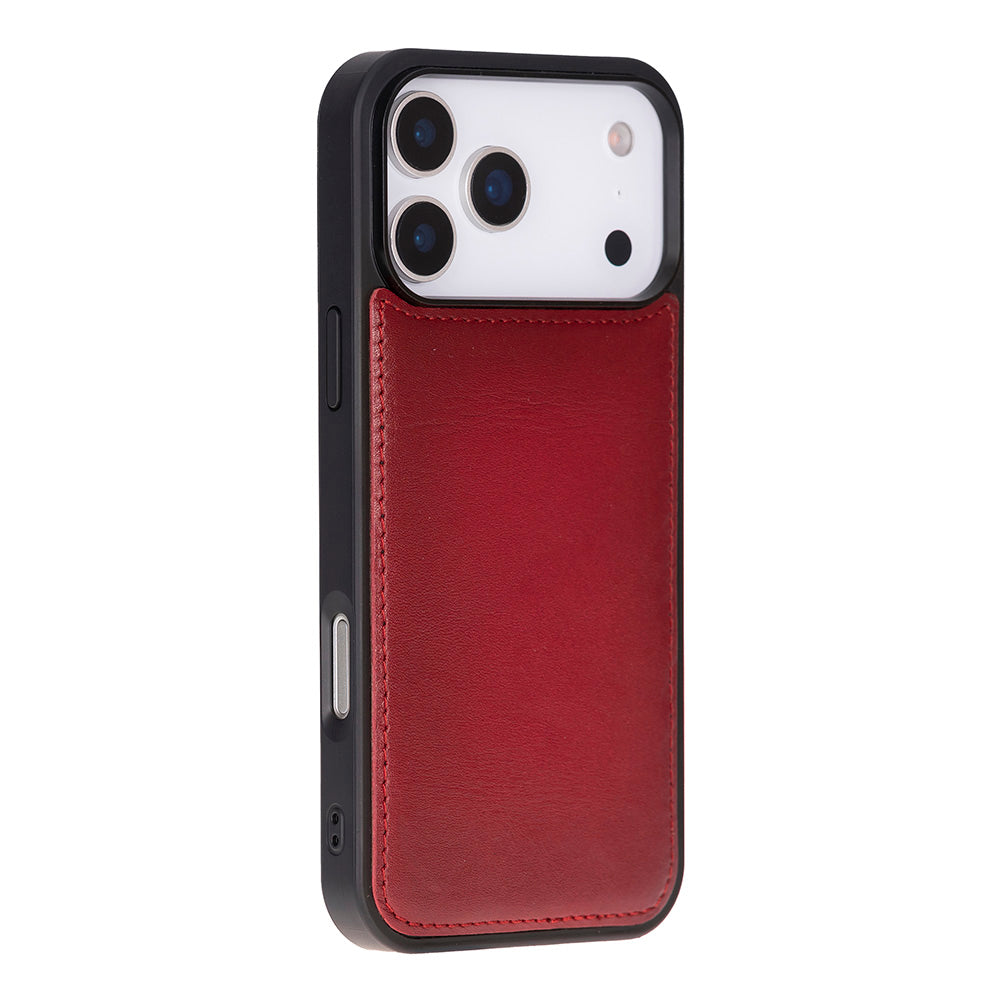 iPhone 17 Pro Max (6.9") Magicportemonnaie Echtleder Geldbörsenhülle