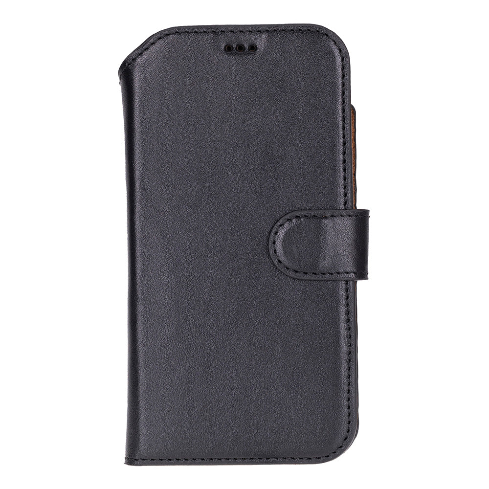 iPhone 17 Air Magicportemonnaie Echtleder Geldbörsenhülle (Rot, Schwarz, Tan, Rosa, Grau, Blau, Braun,)