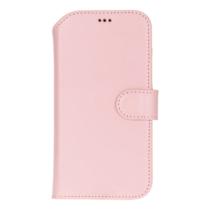 iPhone 17 Air Magicportemonnaie Echtleder Geldbörsenhülle (Rot, Schwarz, Tan, Rosa, Grau, Blau, Braun,)