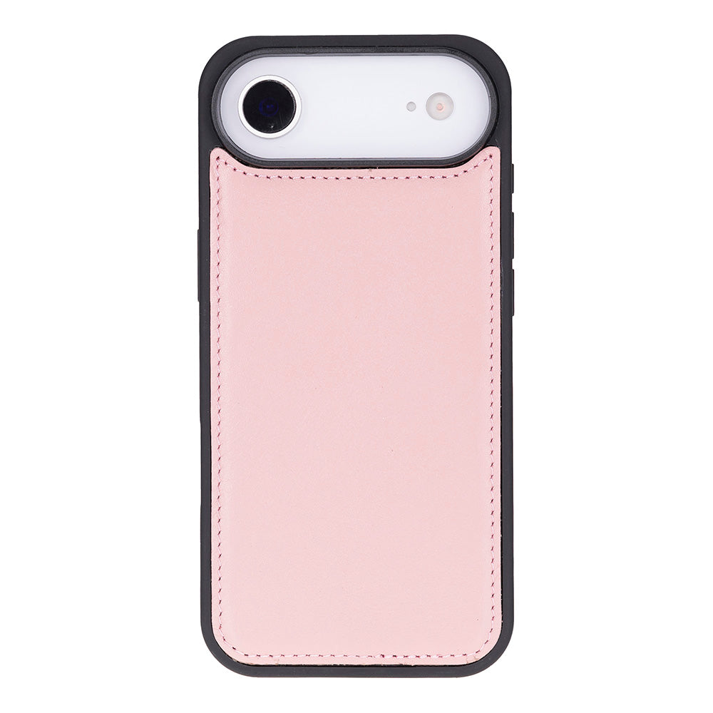 iPhone 17 Air Magicportemonnaie Echtleder Geldbörsenhülle (Rot, Schwarz, Tan, Rosa, Grau, Blau, Braun,)