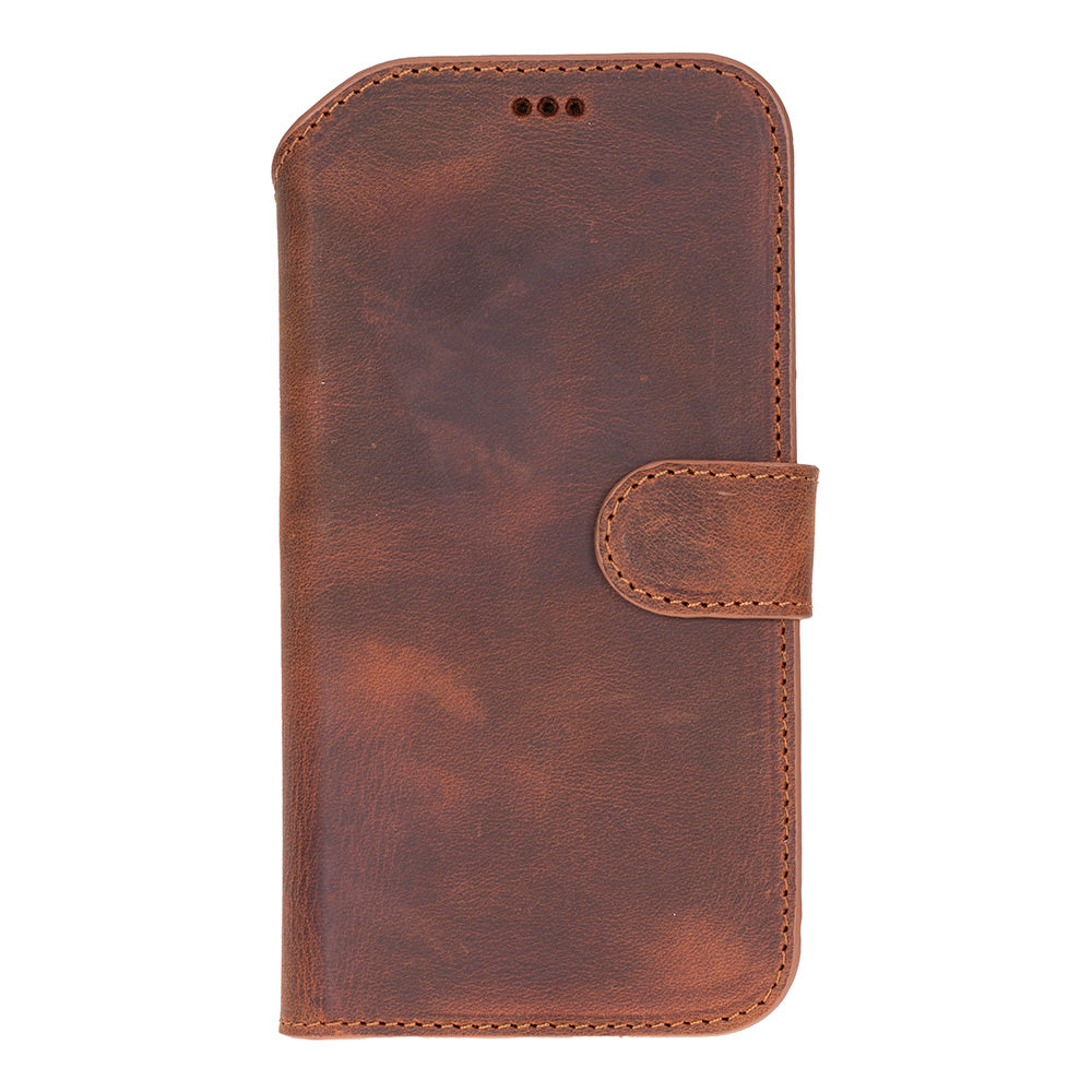 iPhone 17 Air Magicportemonnaie Echtleder Geldbörsenhülle (Rot, Schwarz, Tan, Rosa, Grau, Blau, Braun,)