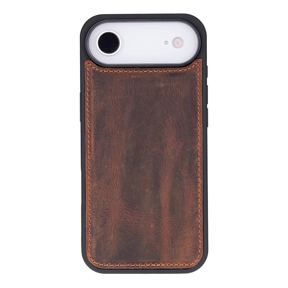 iPhone 17 Air Magicportemonnaie Echtleder Geldbörsenhülle (Rot, Schwarz, Tan, Rosa, Grau, Blau, Braun,)