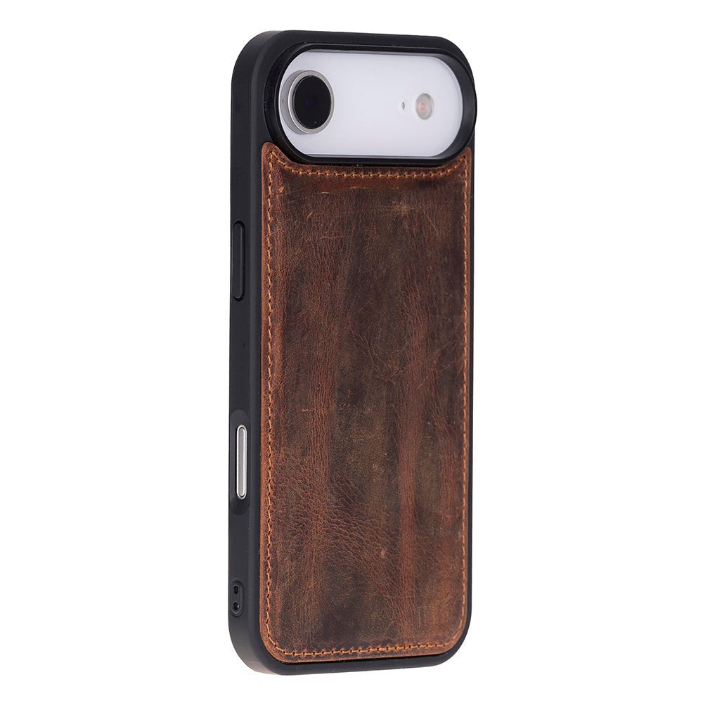 iPhone 17 Air Magicportemonnaie Echtleder Geldbörsenhülle (Rot, Schwarz, Tan, Rosa, Grau, Blau, Braun,)