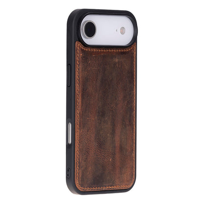 iPhone 17 Air Magicportemonnaie Echtleder Geldbörsenhülle (Rot, Schwarz, Tan, Rosa, Grau, Blau, Braun,)