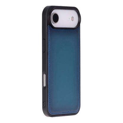iPhone 17 Air Magicportemonnaie Echtleder Geldbörsenhülle (Rot, Schwarz, Tan, Rosa, Grau, Blau, Braun,)