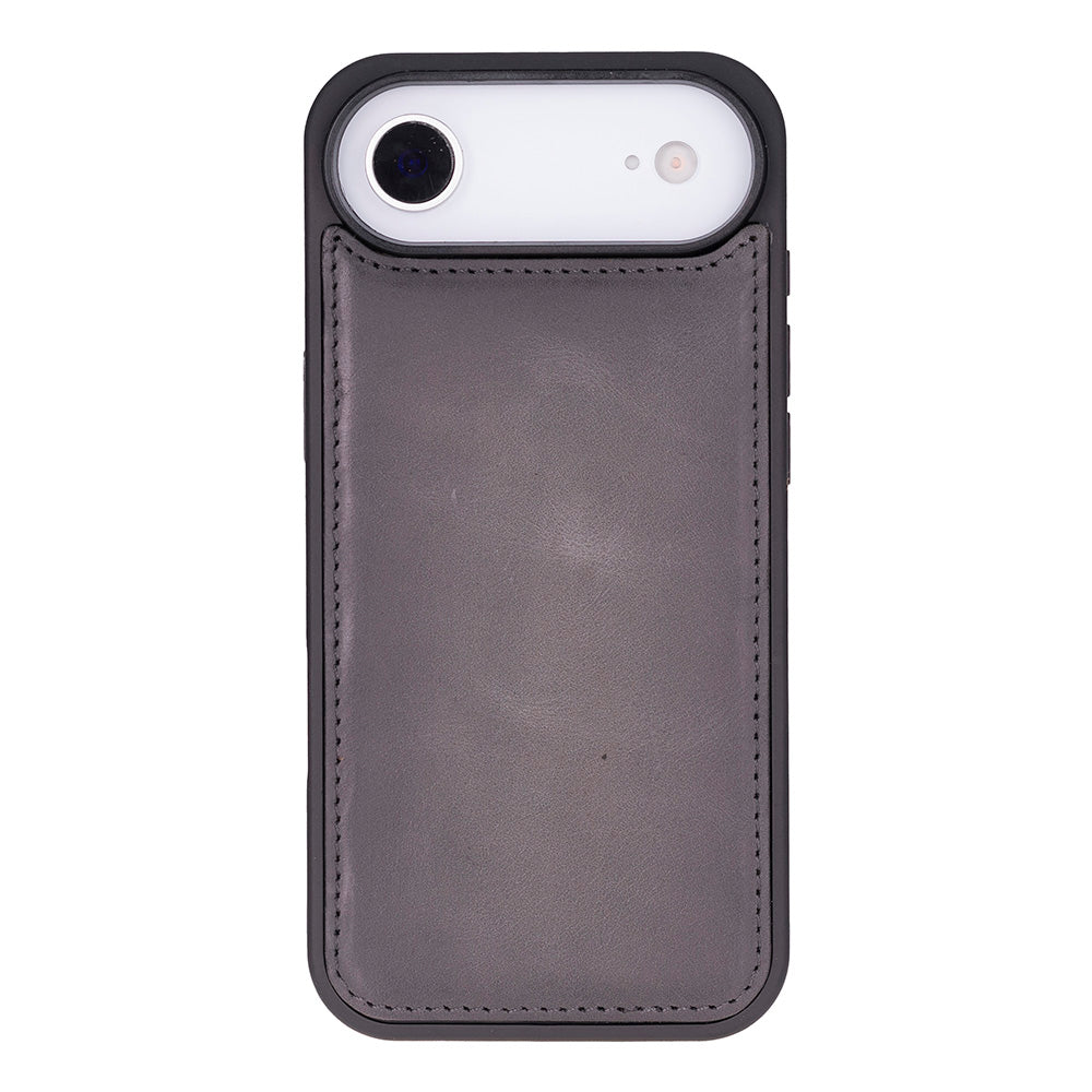 iPhone 17 Air Magicportemonnaie Echtleder Geldbörsenhülle (Rot, Schwarz, Tan, Rosa, Grau, Blau, Braun,)