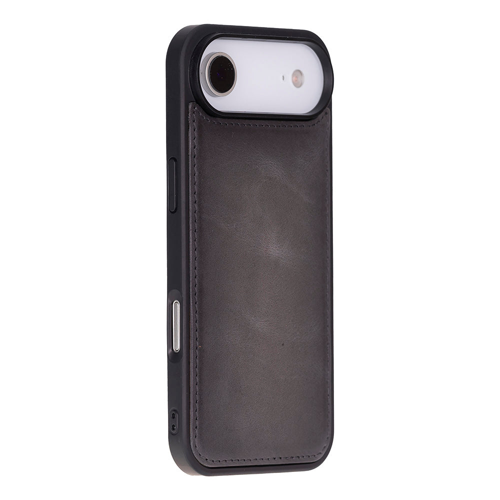 iPhone 17 Air Magicportemonnaie Echtleder Geldbörsenhülle (Rot, Schwarz, Tan, Rosa, Grau, Blau, Braun,)
