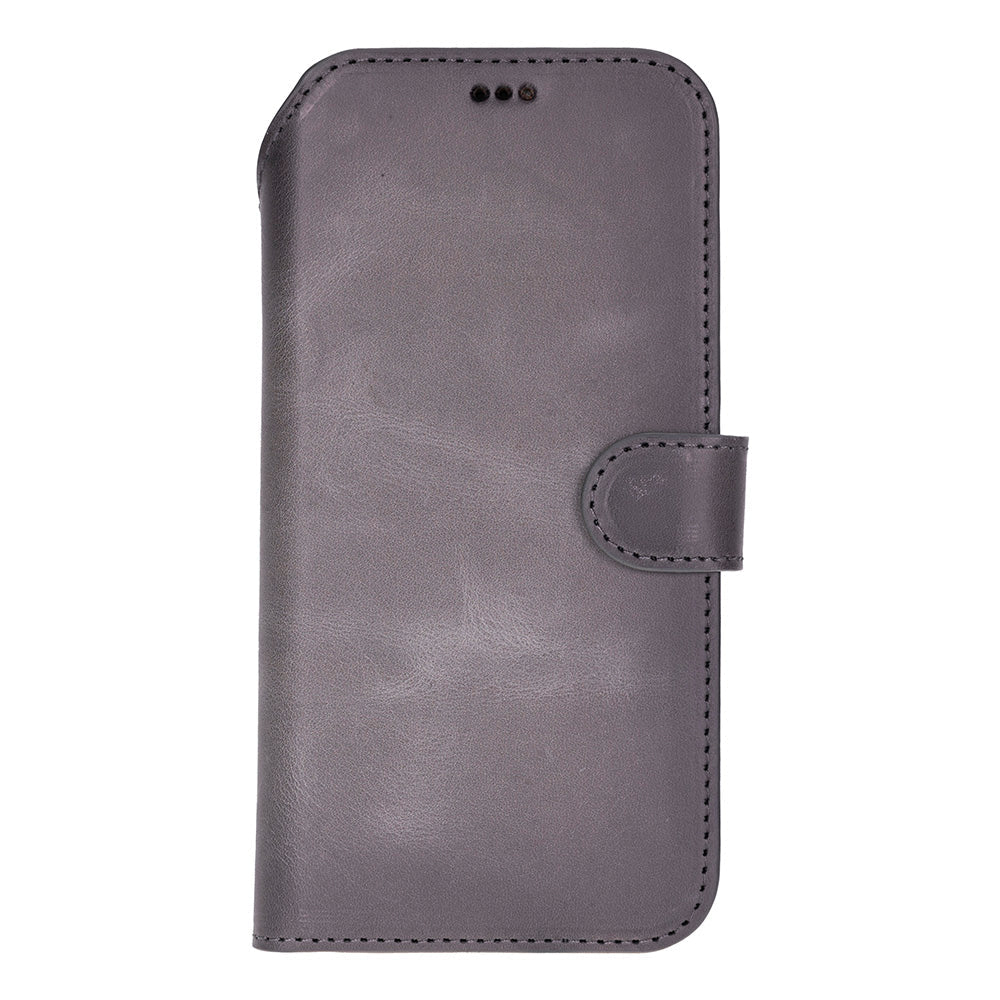 iPhone 17 Pro Max (6.9") Magicportemonnaie Echtleder Geldbörsenhülle