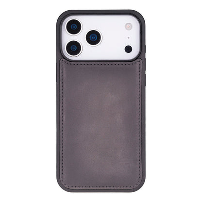 iPhone 17 Pro Max (6.9") Magicportemonnaie Echtleder Geldbörsenhülle
