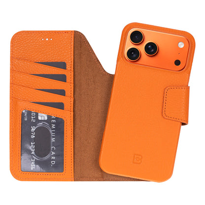 iPhone 17 Pro Max Elite Magic Echtleder MagSafe Wallet Hülle