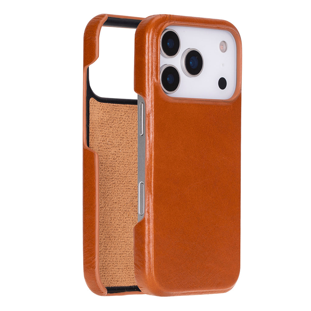 iPhone 17 Pro (6.3") Ultimate-Jackett Echtleder Dünne Hülle