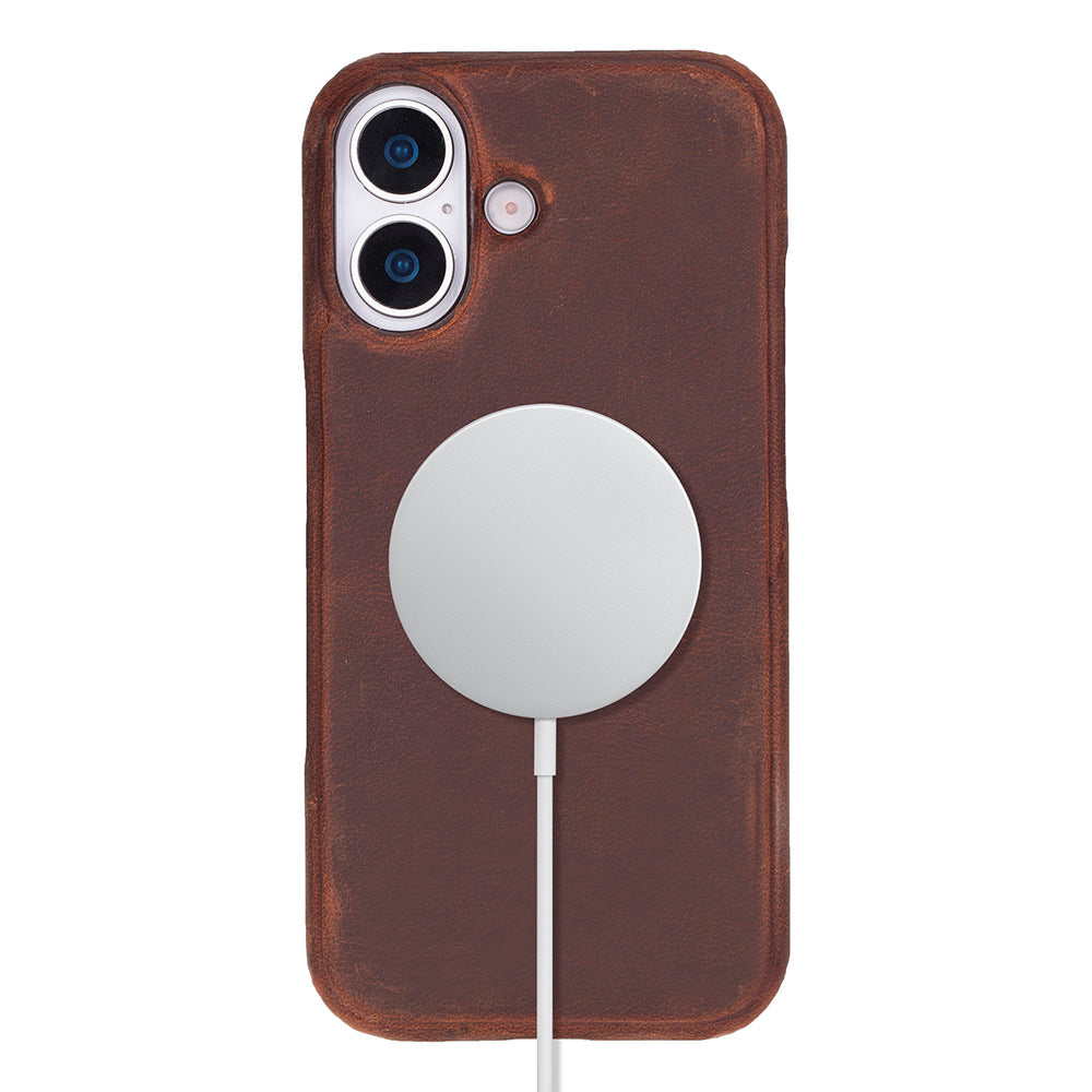 iPhone 17 (6.3") Ultimate-Jackett Echtleder Dünne Hülle