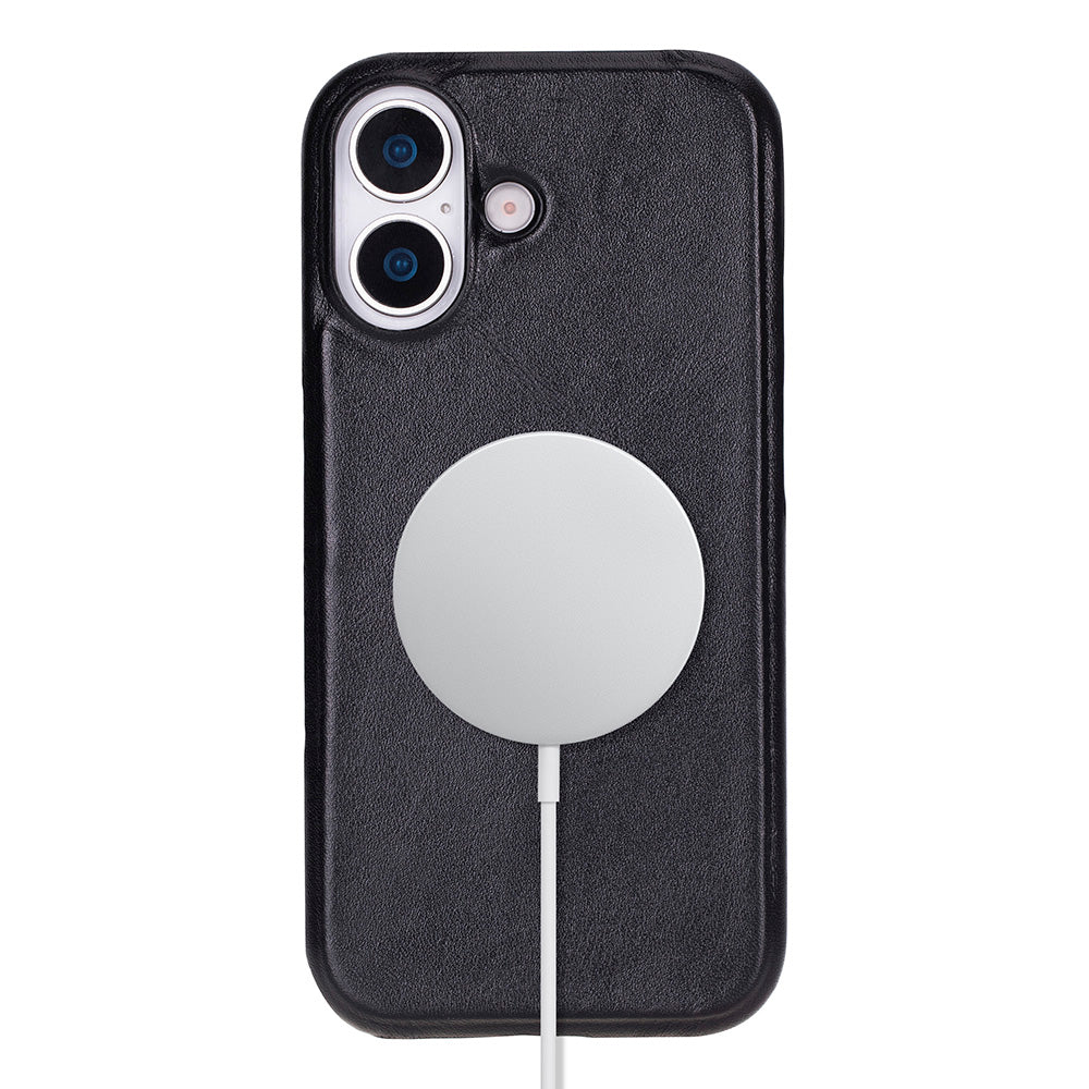 iPhone 17 (6.3") Ultimate-Jackett Echtleder Dünne Hülle