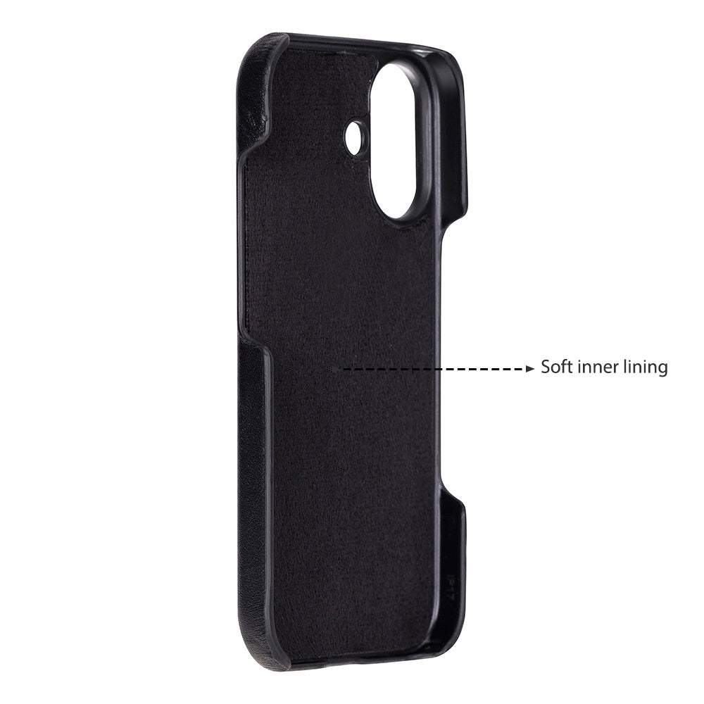 iPhone 17 (6.3") Ultimate-Jackett Echtleder Dünne Hülle