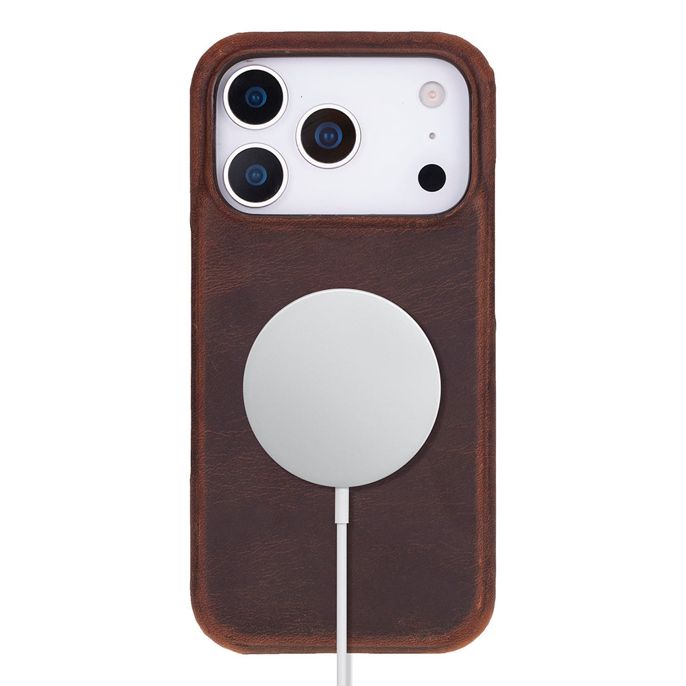 iPhone 17 Pro Max (6.9") Ultimate-Jacket Echtleder Dünne Hülle