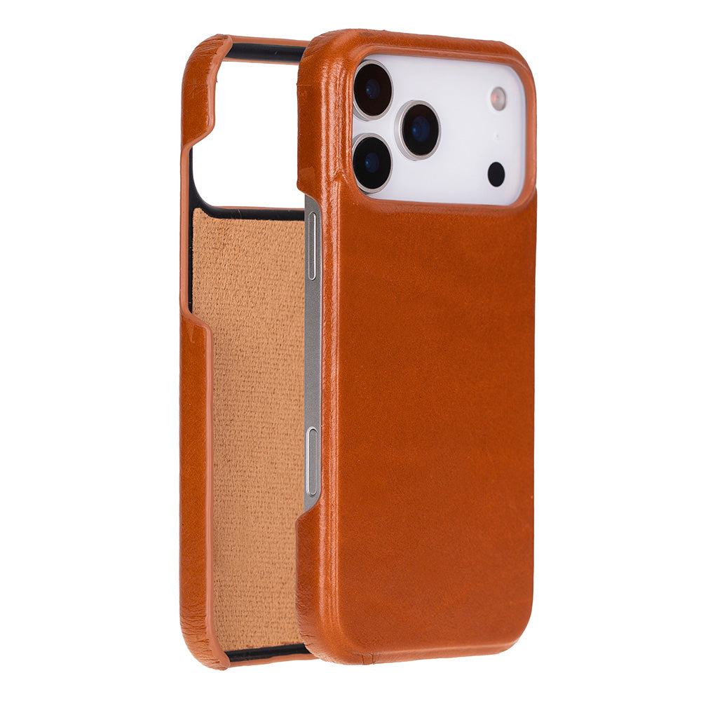 iPhone 17 Pro Max (6.9") Ultimate-Jacket Echtleder Dünne Hülle