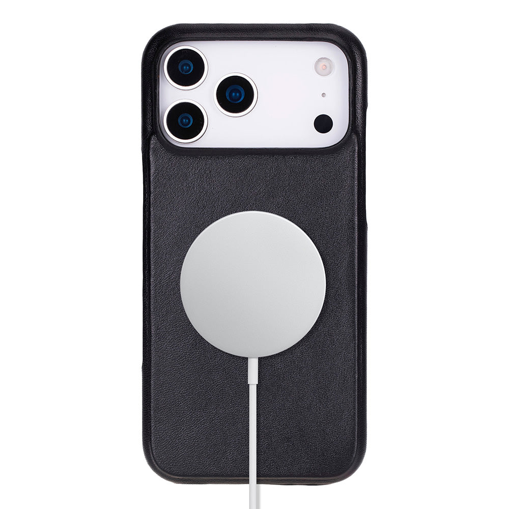 iPhone 17 Pro Max (6.9") Ultimate-Jacket Echtleder Dünne Hülle