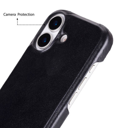 iPhone 17 (6.3") Ultimate-Jackett Echtleder Dünne Hülle