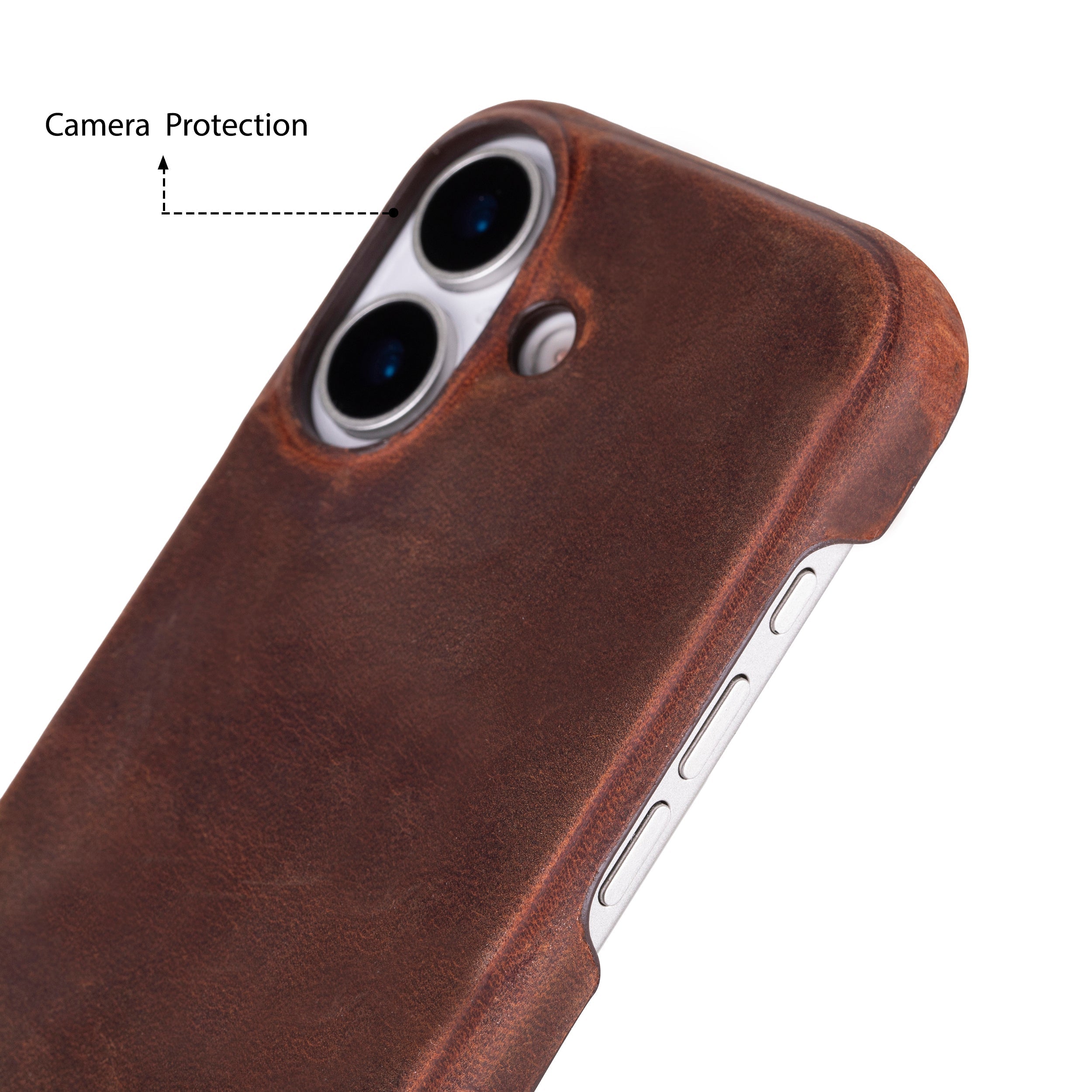 iPhone 17 (6.3") Ultimate-Jackett Echtleder Dünne Hülle