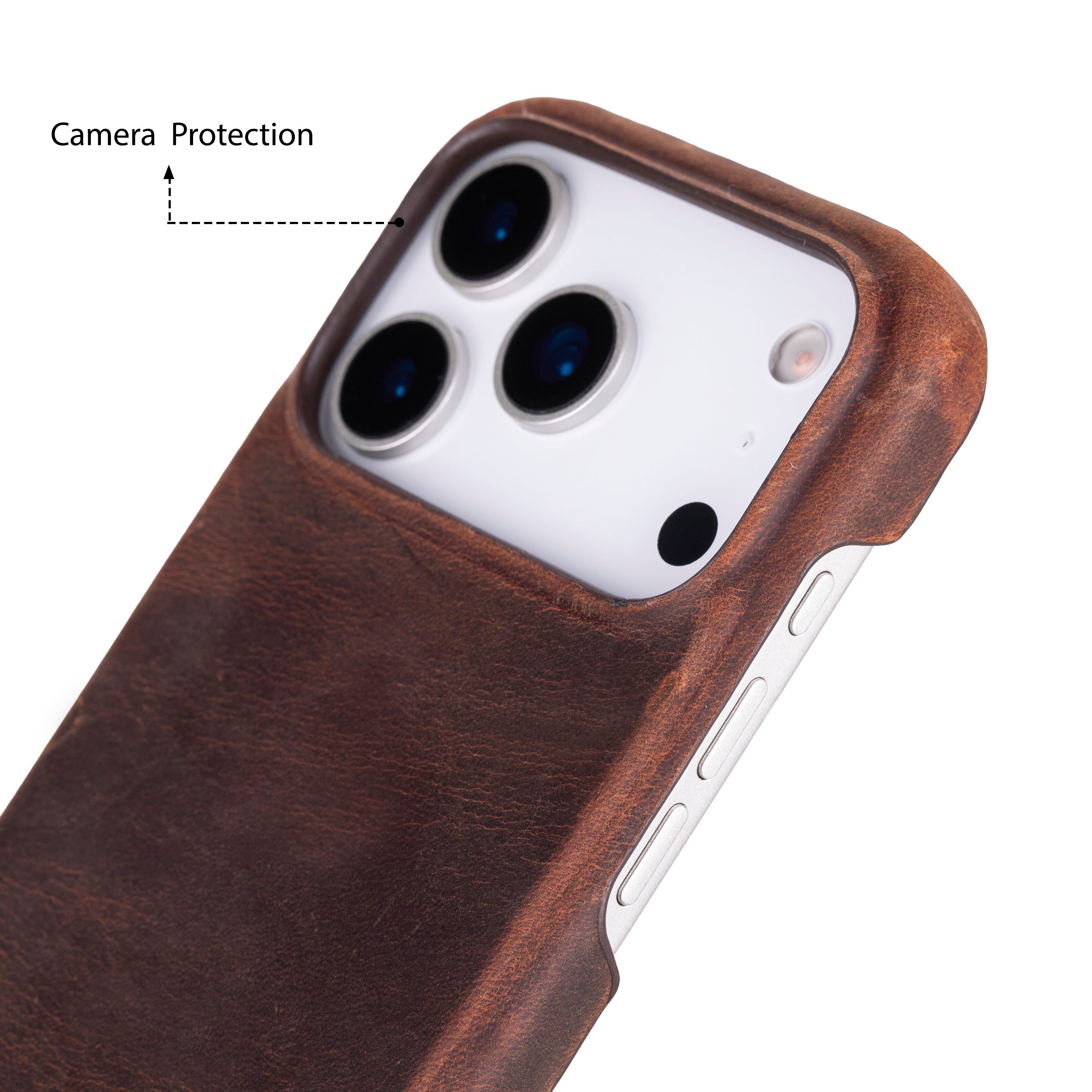 iPhone 17 Pro (6.3") Ultimate-Jackett Echtleder Dünne Hülle