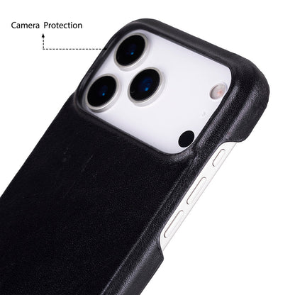 iPhone 17 Pro Max (6.9") Ultimate-Jacket Echtleder Dünne Hülle