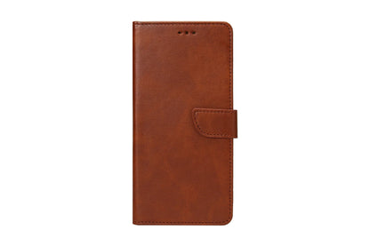 Rixus Book Case Wallet Case für Samsung Galaxy A72 4G Braun