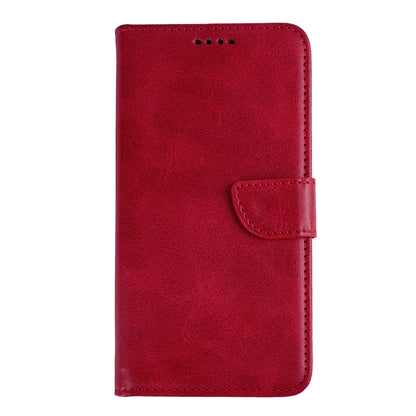 Rixus Book Case Wallet Case für iPhone 16e und iPhone 17e Rot