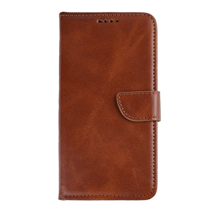 Rixus Book Case Wallet Case für iPhone 16e und iPhone 17e Braun