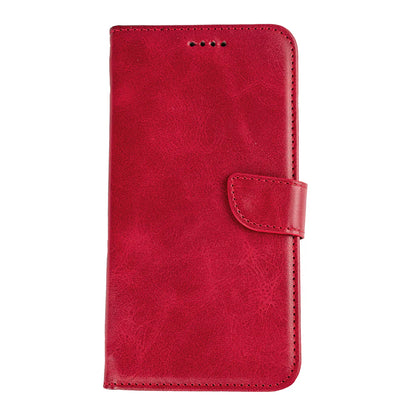 Rixus Book Case Wallet Case für Samsung Galaxy S25 Edge Rot