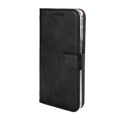 Rixus Book Case Wallet Case für Samsung Galaxy S25 Edge Schwarz