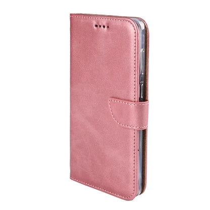 Rixus Book Case Wallet Case für Samsung Galaxy S25 Edge Rosegold